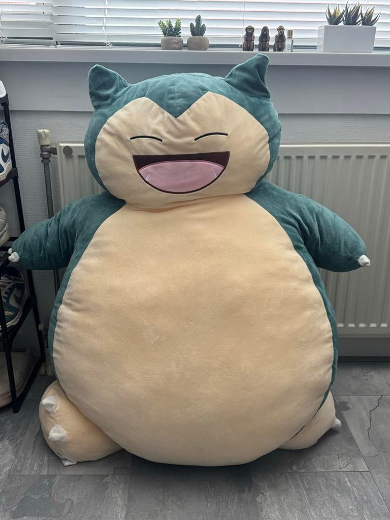 Grote Snorlax Knuffel - 1 Meter, Ophalen of Verzenden, Zo goed als nieuw, Overige typen