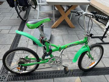 Opknap Vouwfiets - Groen beschikbaar voor biedingen