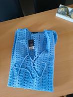 Blauw gehaakte tuniek maat S, Ophalen of Verzenden, Nieuw, Maat 36 (S), Blauw