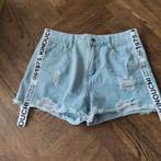 Mooie denim korte broek shorts maat S €3,5, Ophalen of Verzenden, Zo goed als nieuw, Blauw, Kort