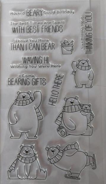 My Favorite Things Polar Bear Pals clearstamps  beschikbaar voor biedingen