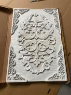 Gips Schilderij Ornament afmeting 60 cm bij 40 cm, Huis en Inrichting, Ophalen, Nieuw
