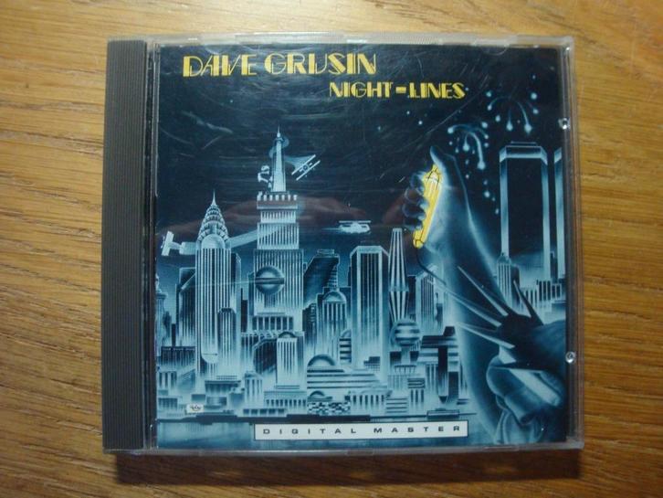 Dave Grusin - Night-Lines (jazz / fusion), Cd's en Dvd's, Cd's | Jazz en Blues, Zo goed als nieuw, Jazz, 1980 tot heden, Verzenden