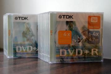 20 x TDK DVD+R  beschikbaar voor biedingen