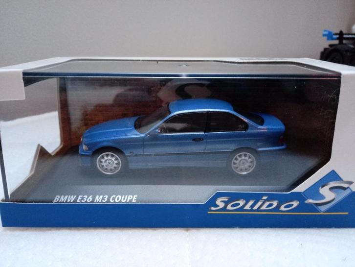 BMW M3 E36 Coupe 1/43 Solido, Hobby en Vrije tijd, Modelauto's | 1:43, Nieuw, Auto, Solido, Ophalen