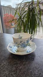 Royal Albert heren kop en schotel Forget me not, Huis en Inrichting, Keuken | Servies, Ophalen of Verzenden, Zo goed als nieuw