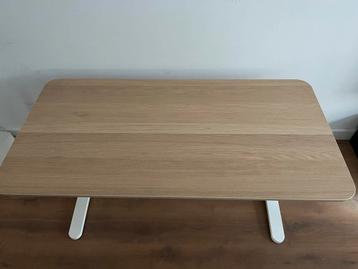 Bureau Ikea Bekant 160 x 80 eikenpatroon - als nieuw - afbeelding 3