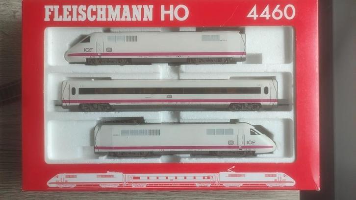 Fleischmann ICE 4460 DB Treinset H0 - Nieuwstaat OVP, Hobby en Vrije tijd, Modeltreinen | H0, Zo goed als nieuw, Locomotief, Gelijkstroom