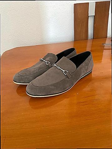 ASOS Design suède loafers – maat 46 – grijs beschikbaar voor biedingen