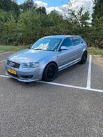 Audi A3 3-deurs, Auto's, Audi, Voorwielaandrijving, Zwart, 150 pk, Leder en Stof