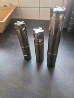 Diverse Frezen - Set van 3, Doe-het-zelf en Verbouw, Ophalen of Verzenden, Gebruikt, Metaaldraaibank