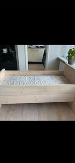 Steigerhout peuterbed, Kinderen en Baby's, Ophalen, Gebruikt, 140 tot 160 cm, 70 tot 85 cm
