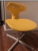Molte ikea bureaustoel kinder stoel bureau zgan, Ophalen, Zo goed als nieuw, Geel, Bureaustoel