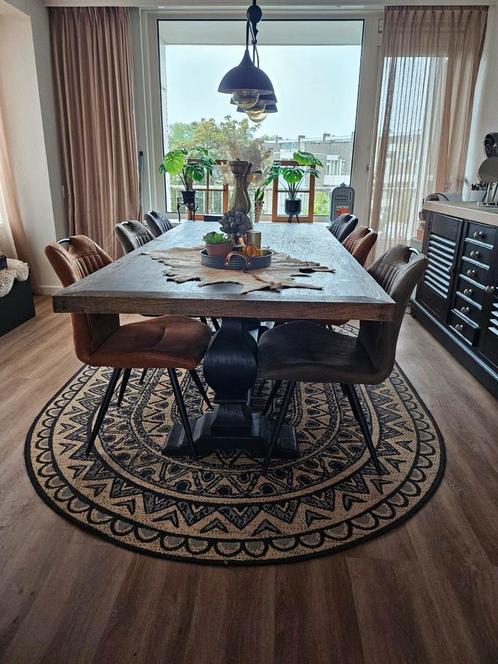 In prijs gedaald Prachtige grote kloostertafel, Huis en Inrichting, Tafels | Eettafels, Gebruikt, 100 tot 150 cm, 200 cm of meer