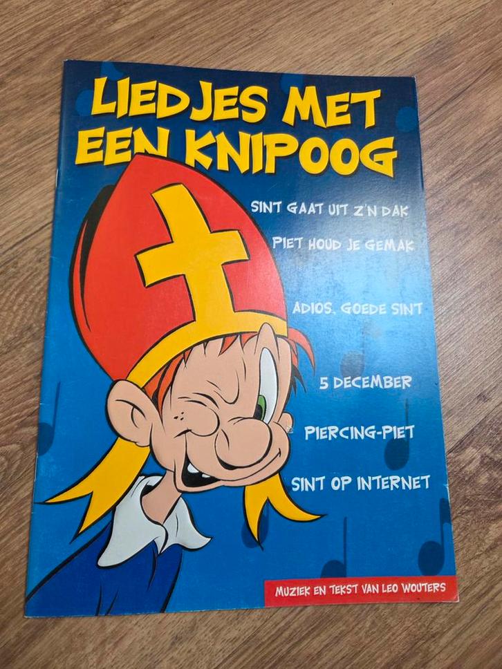 Liedjes met een knipoog - Sinterklaasliedjes, Boeken, Kinderboeken | Jeugd | onder 10 jaar, Zo goed als nieuw, Sprookjes, Ophalen of Verzenden