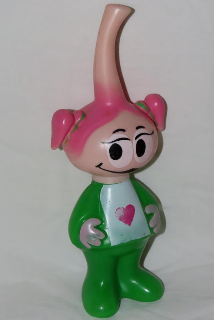 Vintage Snorkels shampoo fles jaren 80, Verzamelen, Film en Tv, Gebruikt, Actiefiguur of Pop, Verzenden