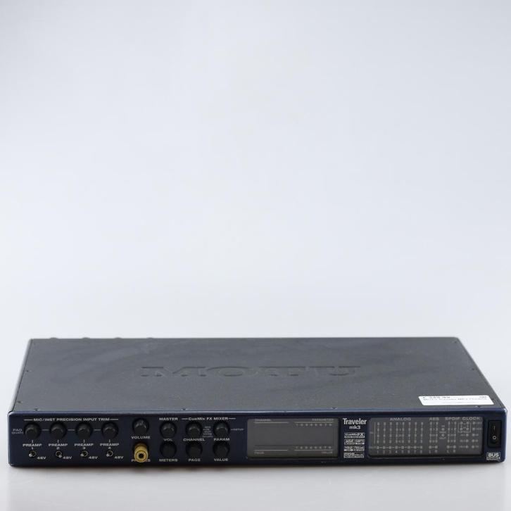 MOTU Traveler MK3 Firewire, Muziek en Instrumenten, Dj-sets en Draaitafels, Zo goed als nieuw