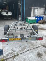 Riba kanteltrailer geremd, Watersport en Boten, Boottrailers, Ophalen, Minder dan 1500 kg, Verstelbare verlichting, Overige typen