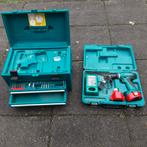Makita accuboormachine met 2 opbergkoffers, Ophalen, Gebruikt, Boor- en Schroefmachine