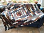 prachtig patchwork kleed, Ophalen of Verzenden, Nieuw, Tweepersoons, 200 cm