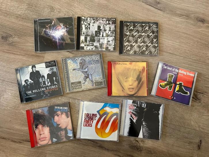 10x Rolling Stones CD, Cd's en Dvd's, Cd's | Rock, Gebruikt, Poprock, Ophalen of Verzenden