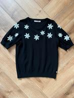 Studio anneloes mayra flower trui M zwart/wit, Kleding | Dames, Maat 38/40 (M), Zwart, Ophalen of Verzenden, Zo goed als nieuw