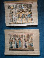 2 Pyrografie - inkt tekeningen op hout., Huis en Inrichting, Minder dan 50 cm, Tekening, Ophalen of Verzenden, Zo goed als nieuw