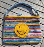 Hippe gehaakte smiley tas!, Ophalen of Verzenden, Nieuw