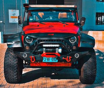 JEEP WRANGLER JK 3.8 V6 RUBICON EXTREME RED FULL OPTIONS beschikbaar voor biedingen