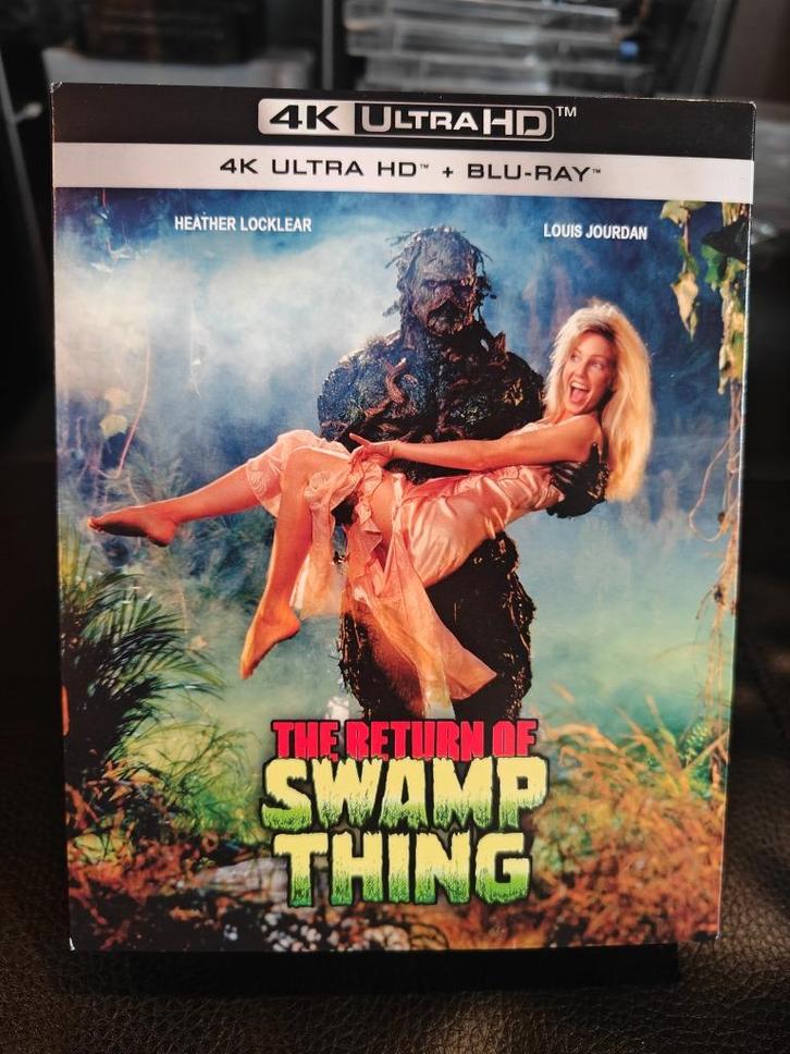 Return of Swamp Thing 4K + Blu-ray, Cd's en Dvd's, Blu-ray, Zo goed als nieuw, Ophalen of Verzenden