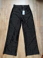 Nieuwe gestreepte broek The Sting zwart wit maat L, Kleding | Dames, Broeken en Pantalons, Zwart, Maat 42/44 (L), Nieuw, Ophalen of Verzenden