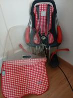 Fijne lief rode Qibbel fietsstoeltje / voorzitje met scherm, Fietsen en Brommers, Fietsaccessoires | Fietsstoeltjes, Ophalen of Verzenden