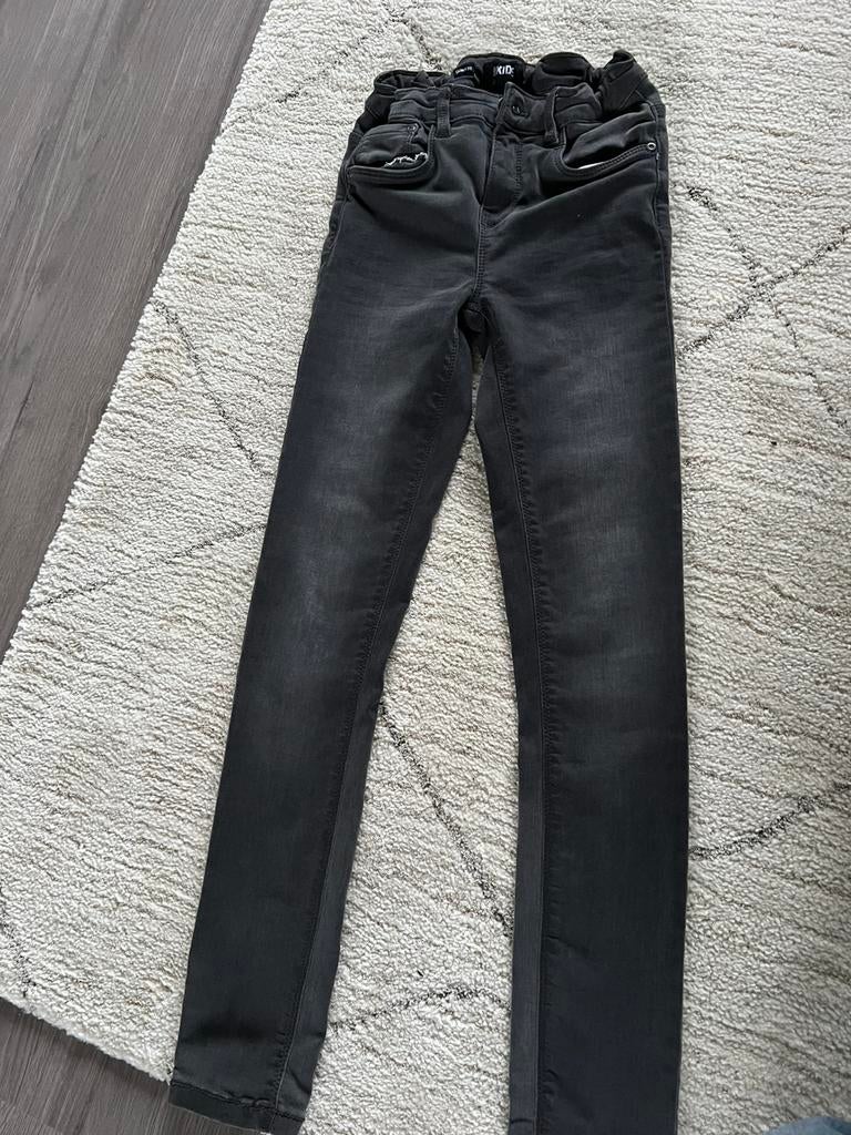 Skinny fit jeans, terstal / grijs, Ophalen of Verzenden, Zo goed als nieuw, Jongen, Broek