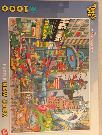 Goliath Puzzel That's Life New York 1000 Stukjes beschikbaar voor biedingen