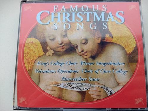 dubbel cd Famous Christmas songs, Cd's en Dvd's, Cd's | Kerst en Sinterklaas, Zo goed als nieuw, Kerst, Ophalen of Verzenden