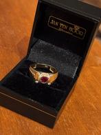 Rolex (pink) Ring Robijn., Sieraden, Tassen en Uiterlijk, Ringen, Met kristal, Nieuw, Ophalen of Verzenden, 17 tot 18