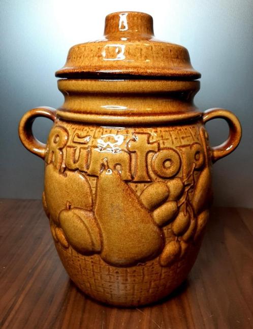 Rumtopf gemaakt door West Germany Scheurich Keramik., Antiek en Kunst, Antiek | Keramiek en Aardewerk, Ophalen of Verzenden