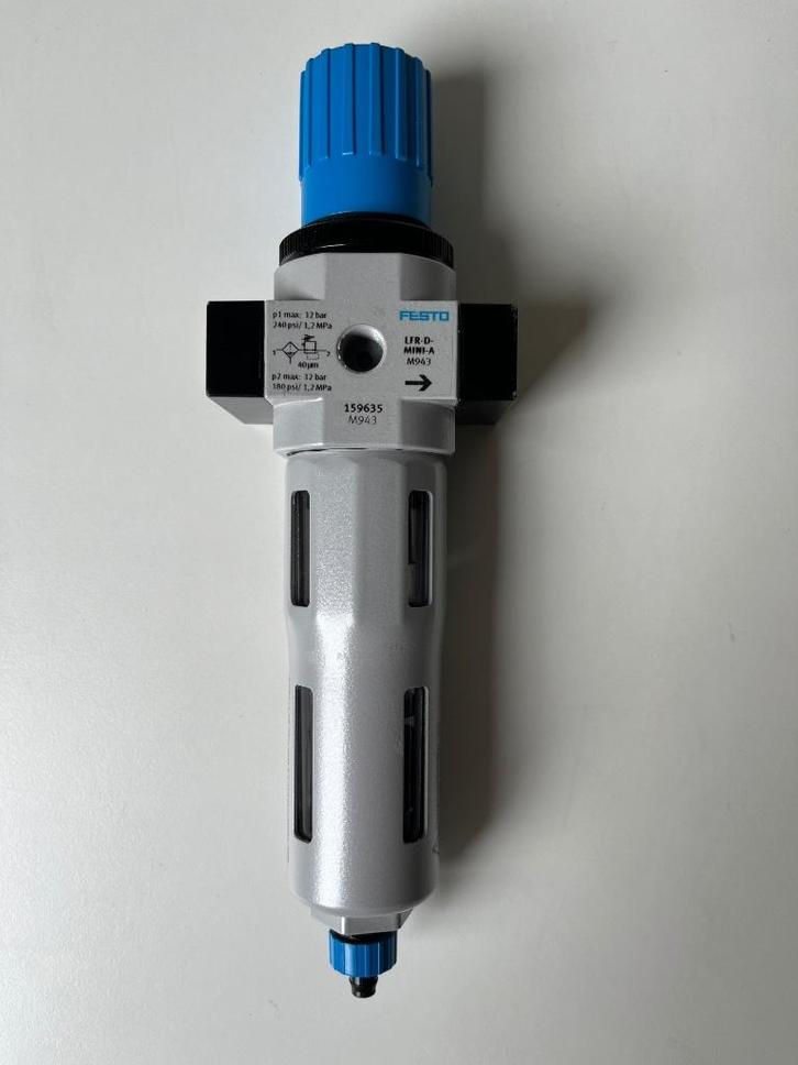 Festo M943 / 159635 filterregelventiel (LFR-1/4-D-MINI-A), Doe-het-zelf en Verbouw, Compressors, Nieuw, Minder dan 25 liter, 200 tot 400 liter/min