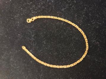 14 k gouden koningsarmband 2,8 gram beschikbaar voor biedingen