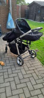 topmark duo kinderwagen, Kinderen en Baby's, Kinderwagens en Combinaties, Gebruikt, Combiwagen, Met reiswieg, Ophalen