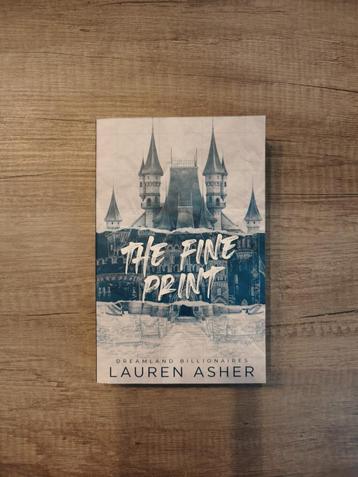 The Fine Print - Lauren Asher beschikbaar voor biedingen