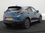 Mazda CX-3 2.0 SkyActiv-G 121 Luxury Automaat | Sportstoelen, Auto's, Mazda, 1998 cc, Zwart, 4 cilinders, Blauw