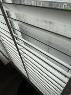 Witte houten jaloezieën, Huis en Inrichting, Stoffering | Gordijnen en Lamellen, Ophalen, Wit, Nieuw, 50 tot 100 cm