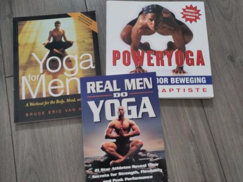 Power Yoga voor Mannen | Drie boeken samen, Sport en Fitness, Yoga en Pilates, Zo goed als nieuw, Overig, Ophalen of Verzenden