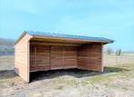 Schuilstal 4x6m in massief douglas hout - vlot leverbaar!, Stalling, 2 of 3 paarden of pony's