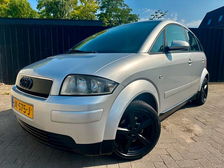 Audi A2 1.4 5D Grijs AIRCO NIEUWE APK✅, Auto's, Audi, Bedrijf, ABS, Airbags, Airconditioning, Elektrische buitenspiegels, Elektrische ramen