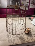 Hanglamp draad koperkleur, Ophalen, Zo goed als nieuw, Metaal, Minder dan 50 cm