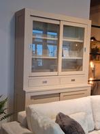 Winkelkast - Buffetkast - Vitrinekast Beige, Ophalen, 200 cm of meer, Nieuw, 25 tot 50 cm