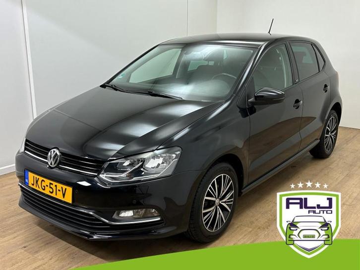 Volkswagen POLO Occasion 1.2 TSI Highline | Zwart | Airco |, Auto's, Volkswagen, Bedrijf, Te koop, Polo, ABS, Airbags, Airconditioning