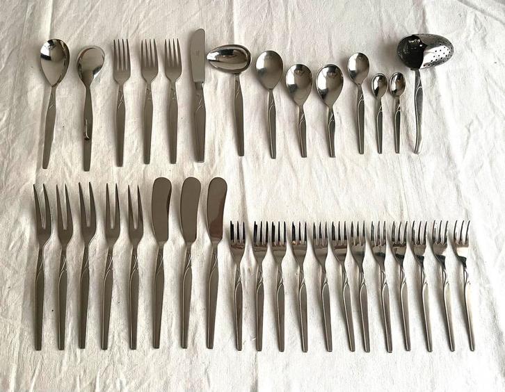 Sola GZ model Paola - diverse bestekdelen, Huis en Inrichting, Keuken | Bestek, Zo goed als nieuw, Los bestek, Rvs of Chroom, Vaatwasserbestendig